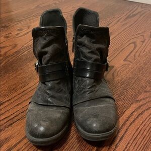 Incredible AS98 classic moto boot style